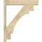 Ekena Millwork Merced Block Rough Sawn Outlooker, Douglas Fir, 6"W x 30"D x 36"H OUT06X30X36MRC05RDF - alternate 3